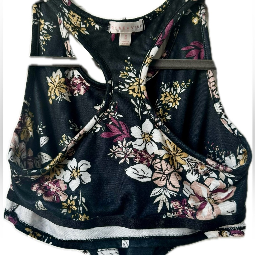 Rose + Vine Tank Top - Picture 4 of 8